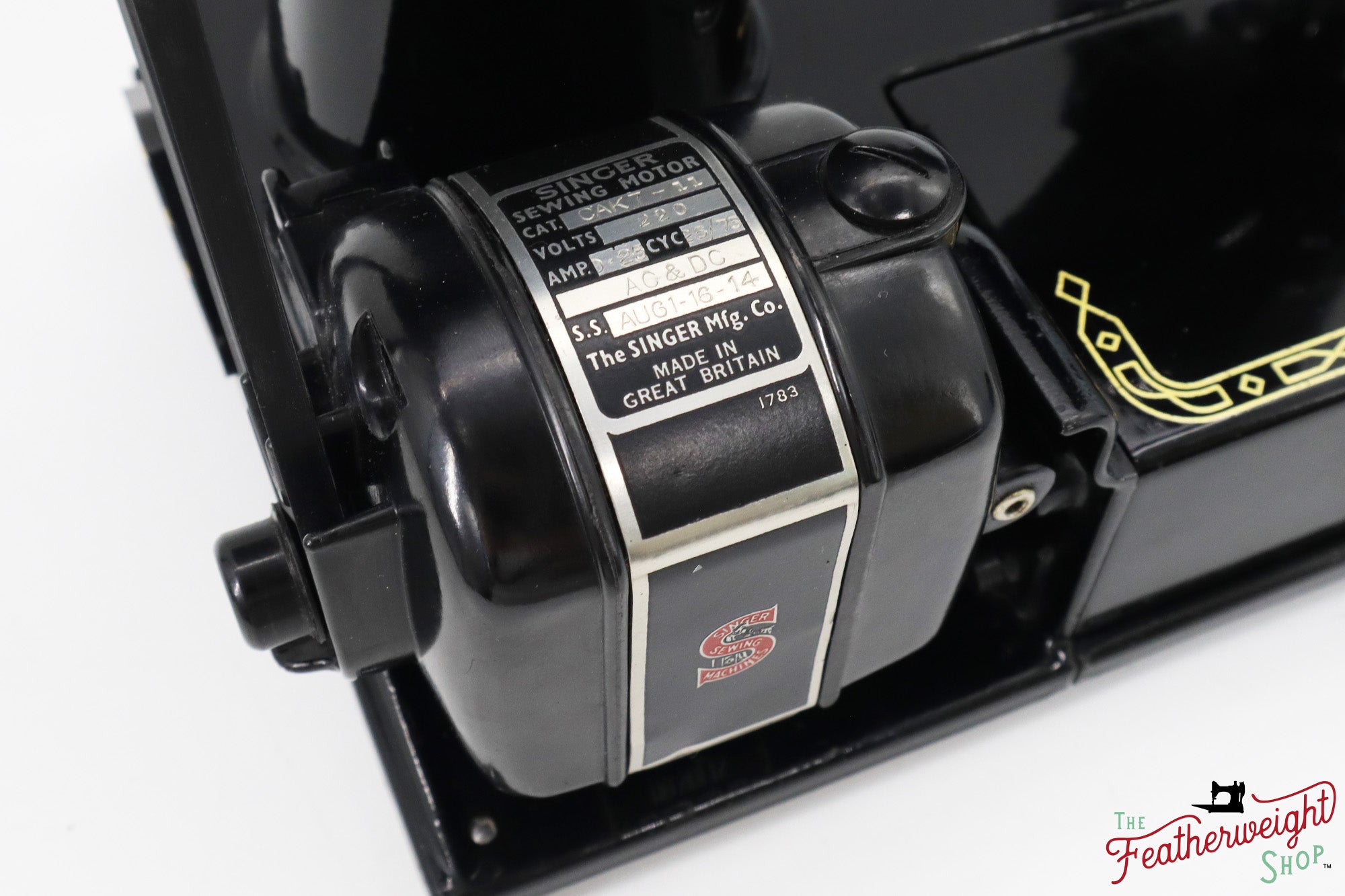 Singer Featherweight 222K Sewing Machine - EJ91655* - 1954
