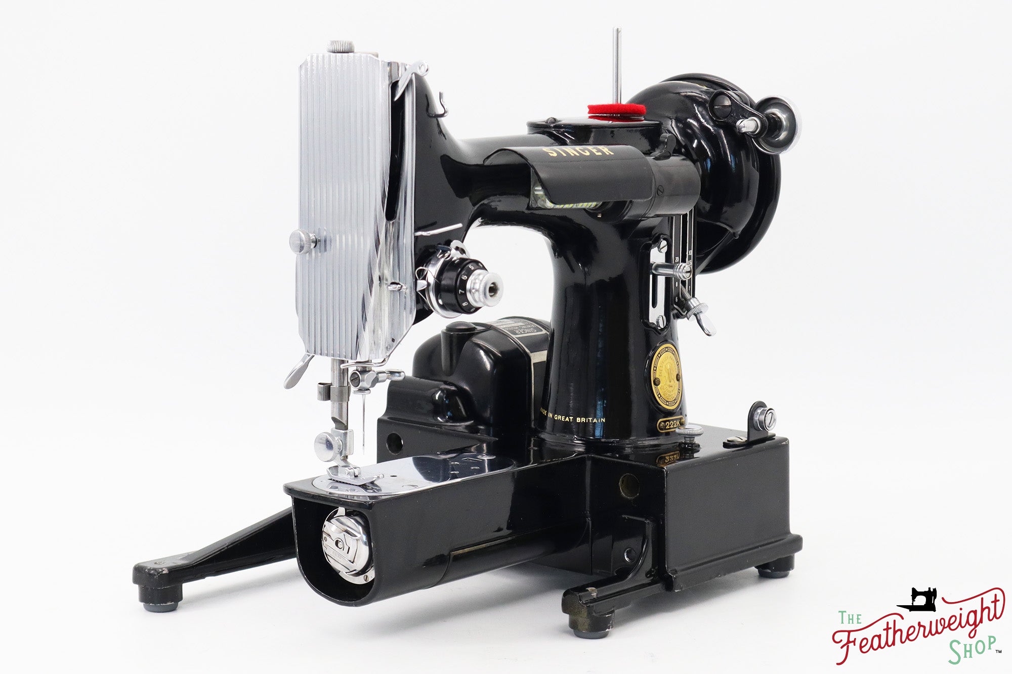 Singer Featherweight 222K Sewing Machine - EJ91655* - 1954