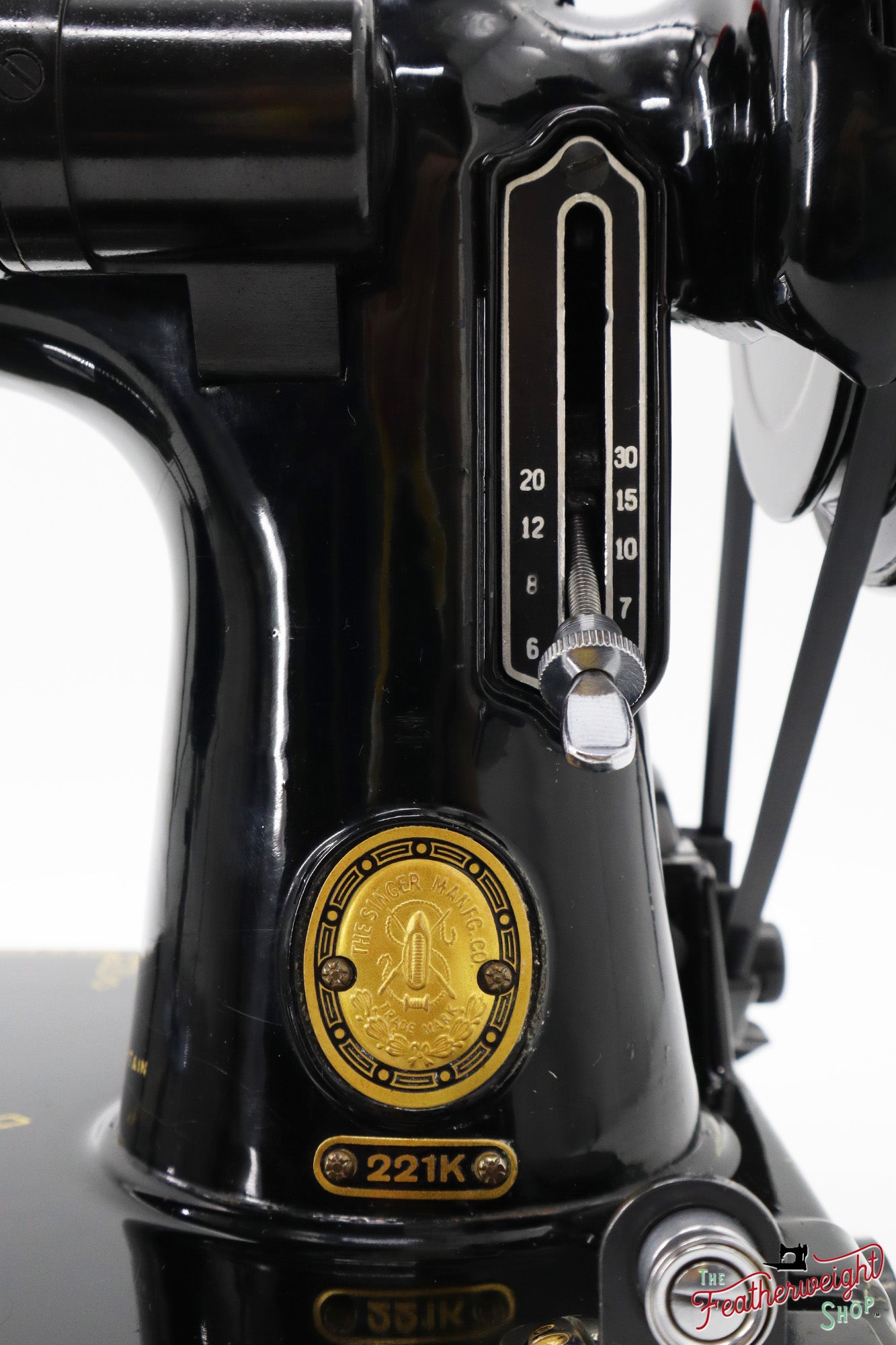 Singer Featherweight 221K Sewing Machine, 1955 - EK2111**