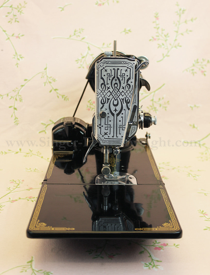 Singer Featherweight 221 Sewing Machine GOLDEN GATE SAN FRANCISCO Edition AF090***