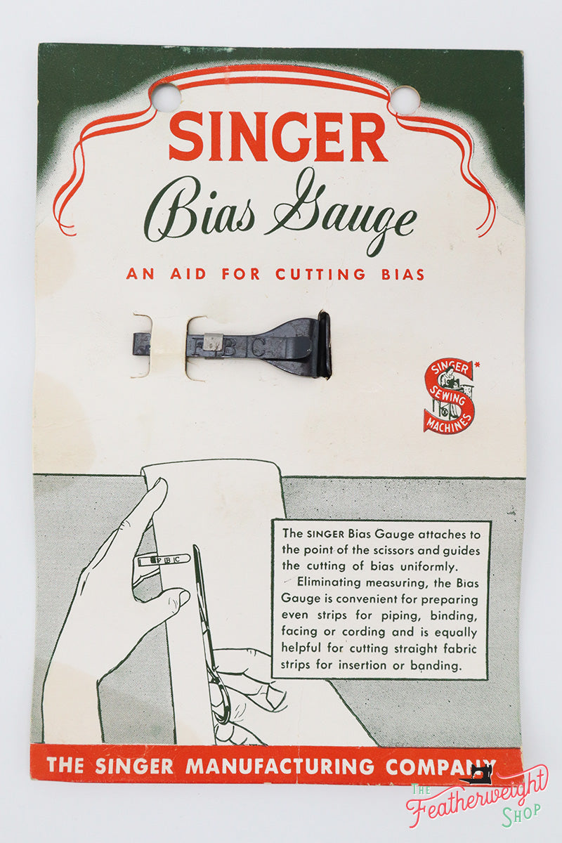 Singer Bias Cutting Gauge