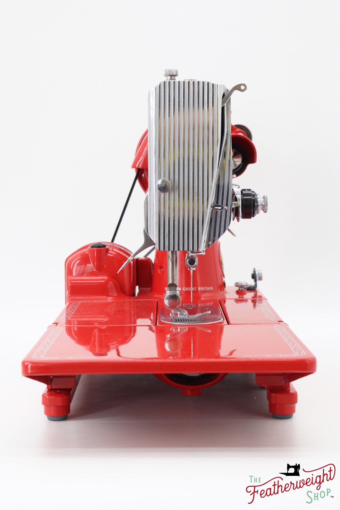 Singer Featherweight 222K EJ225***, 1953 - Fully Restored in Happy Red - 656th 222 Produced!