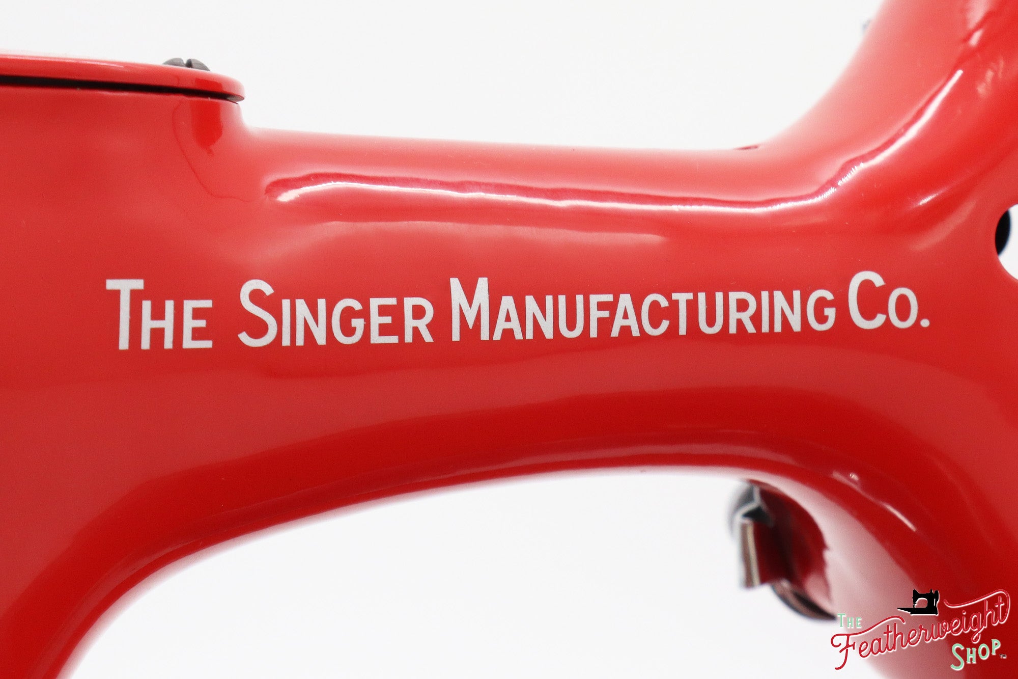 Singer Featherweight 222K EJ225***, 1953 - Fully Restored in Happy Red - 656th 222 Produced!