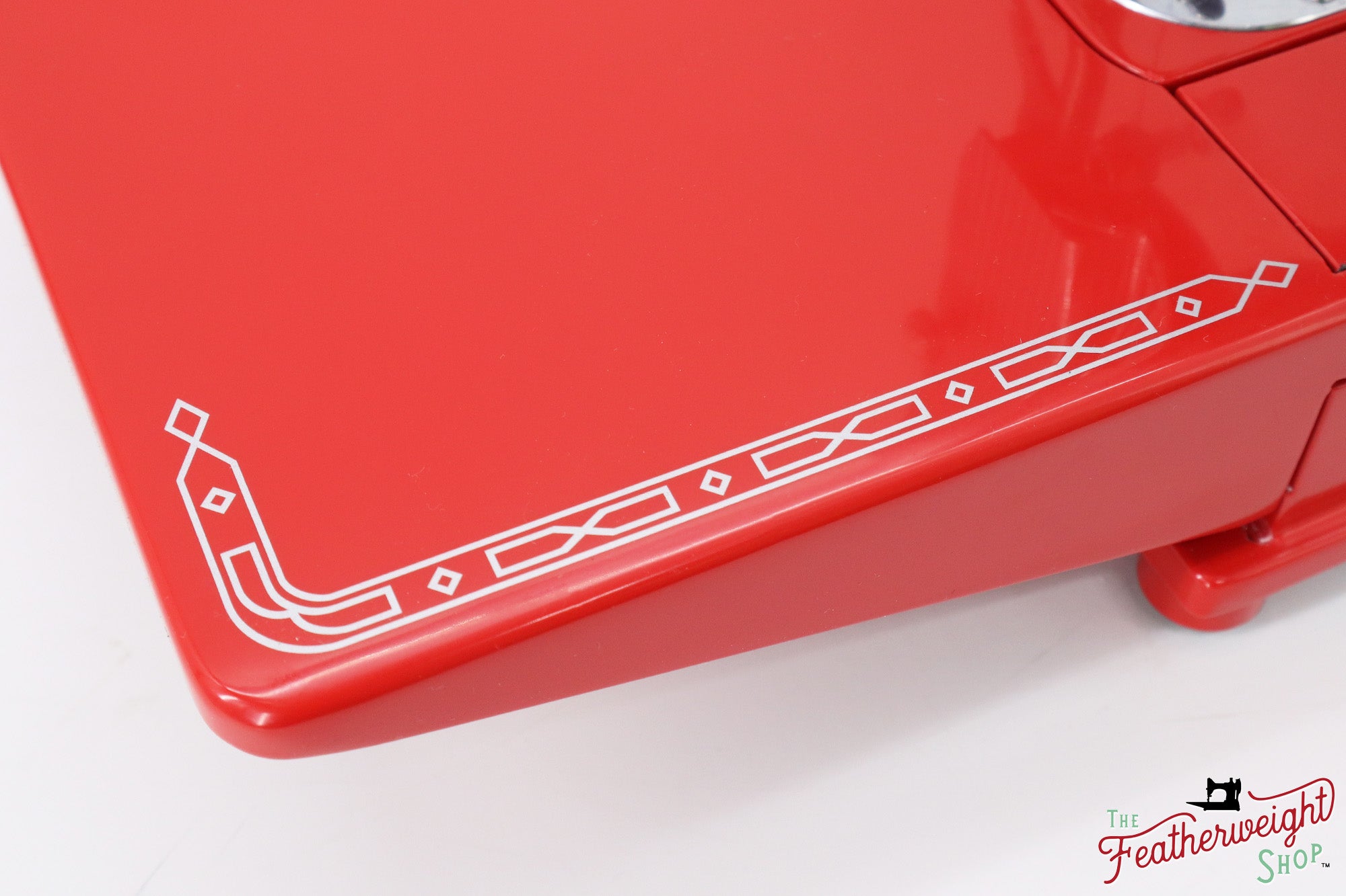 Singer Featherweight 222K EJ225***, 1953 - Fully Restored in Happy Red - 656th 222 Produced!