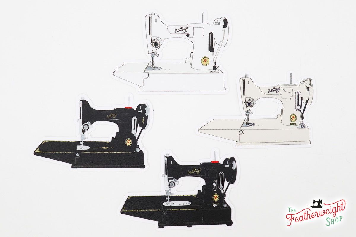 Sticker Set, Singer Featherweight (Set of 4)