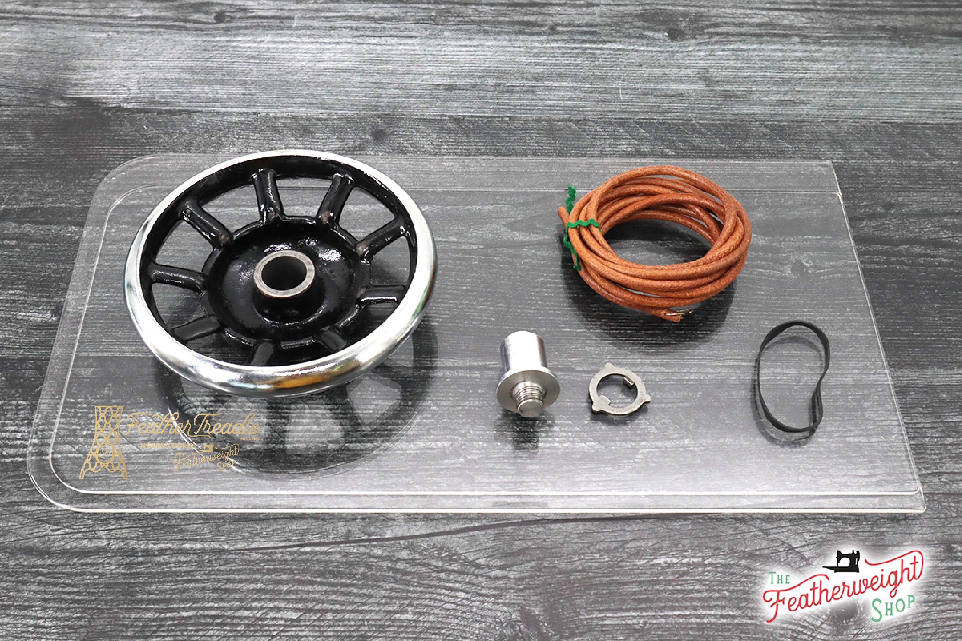 components for feather treadle