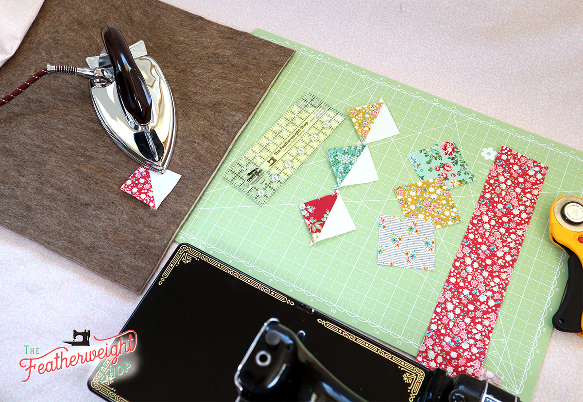 Paca Pressing Mat ® FAT QUARTER , 19" x 23" - 100% ALPACA (Unique Featherweight Shop Size)