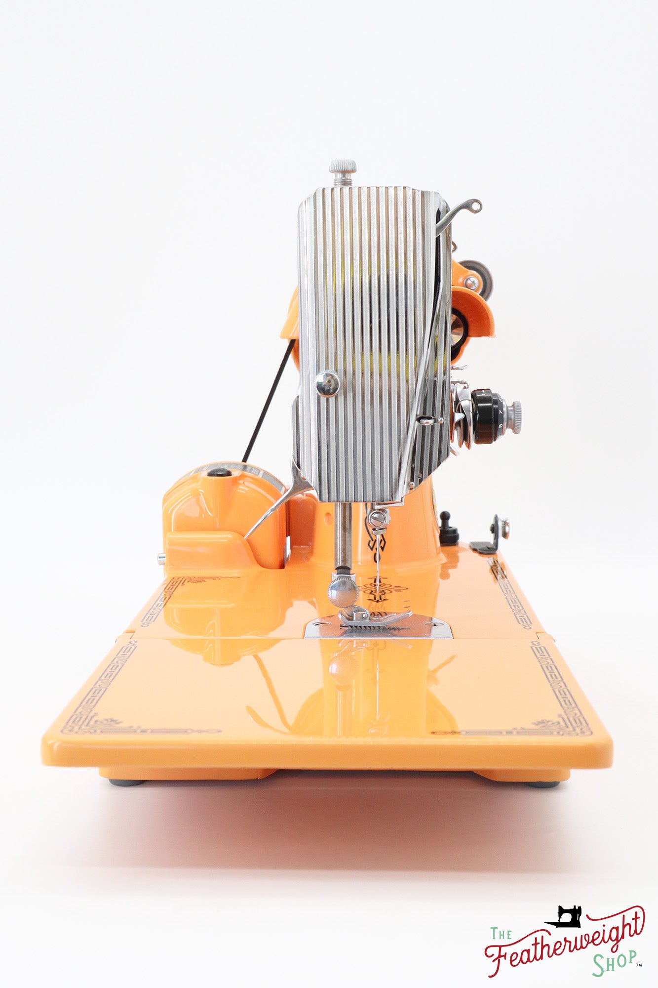 Singer Featherweight 221, AH219*** - Fully Restored in Happy Papaya