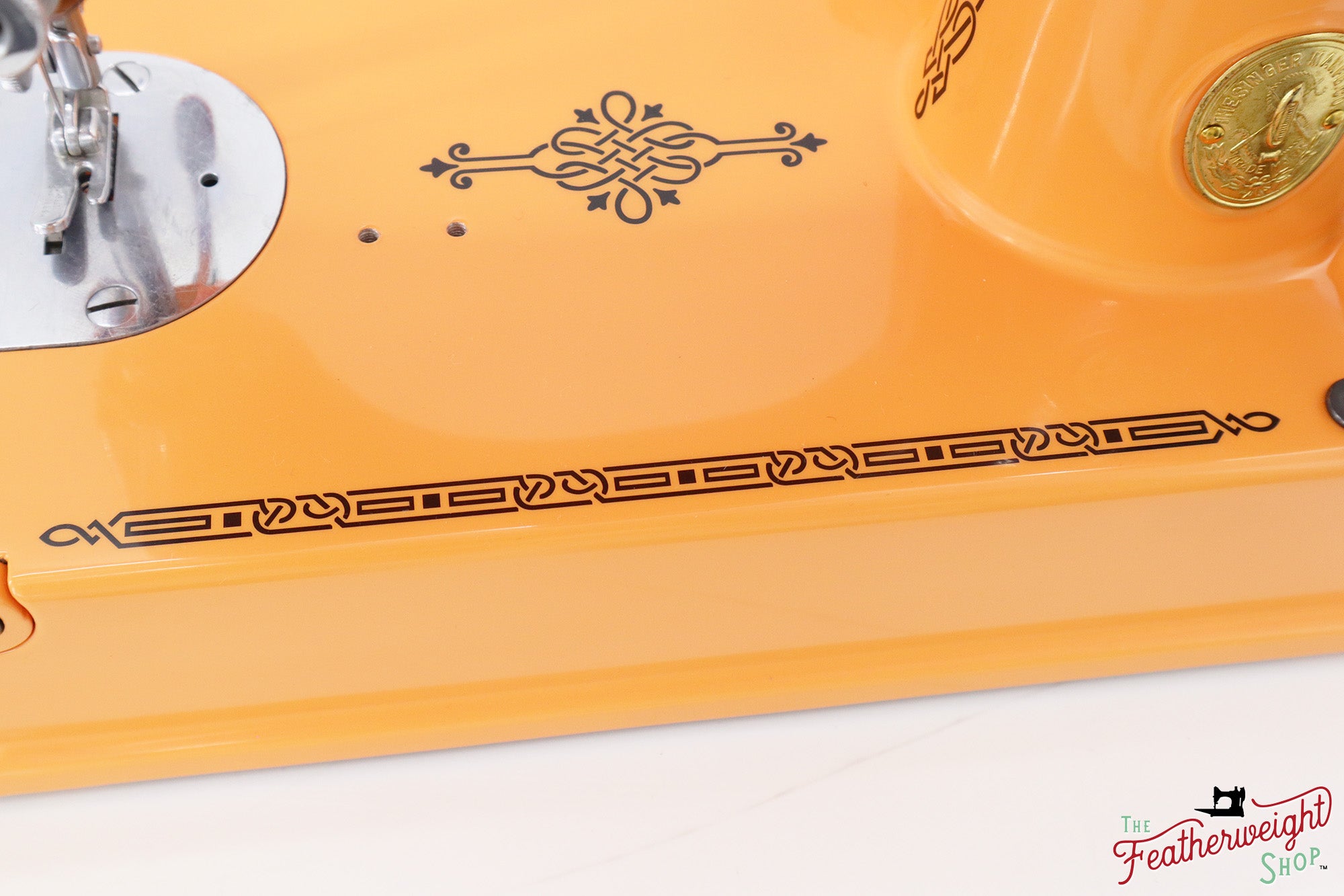 Singer Featherweight 221, AH219*** - Fully Restored in Happy Papaya