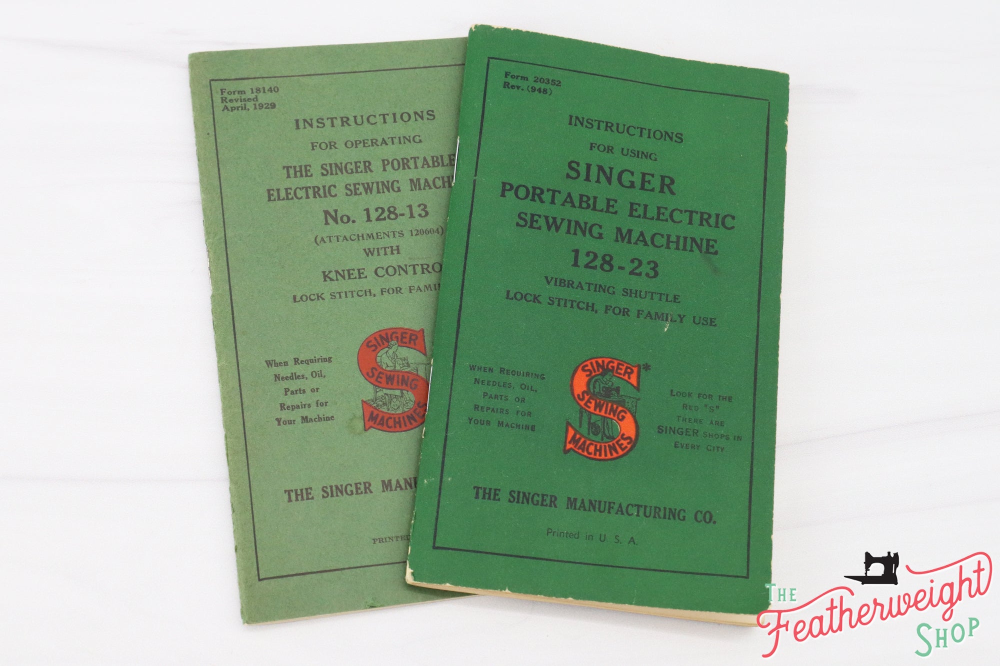 Manual, Singer 127 - 128 (Vintage Original)