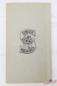 List of Parts Book, Singer 401, (Vintage Original) - RARE