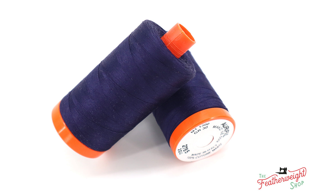 Navy Aurifil Cotton Thread