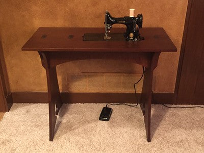 Folding Sewing Table In Collectible Sewing Machines for sale