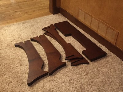 PATTERN, Singer FEATHERWEIGHT TABLE PLANS (Printed)