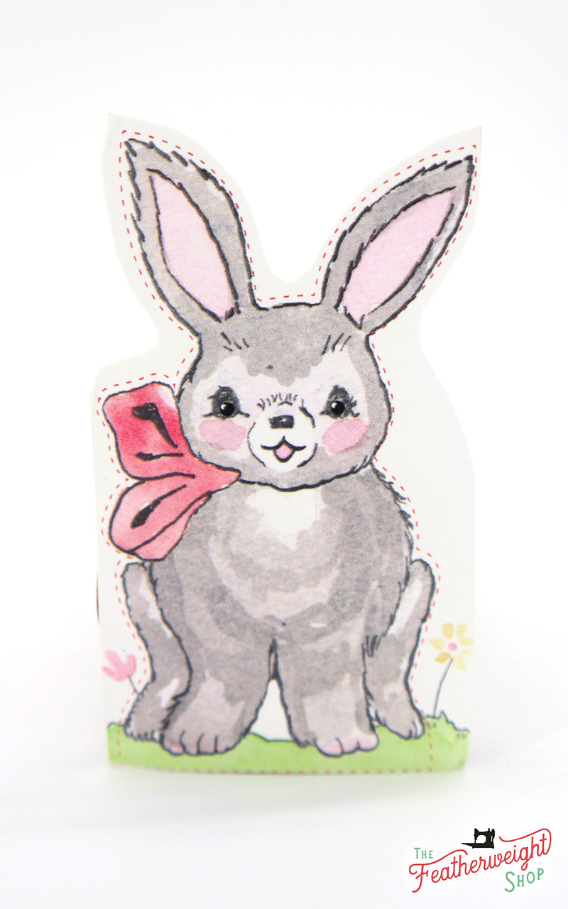 Postcard Spool Pet, Bobbins the Bunny (Bundle of 5)
