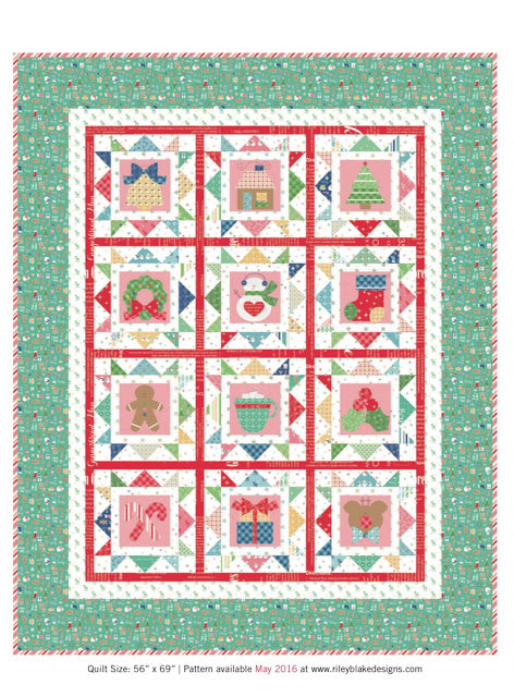 Sew Simple Shapes, COZY CHRISTMAS by Lori Holt of Bee in My Bonnet