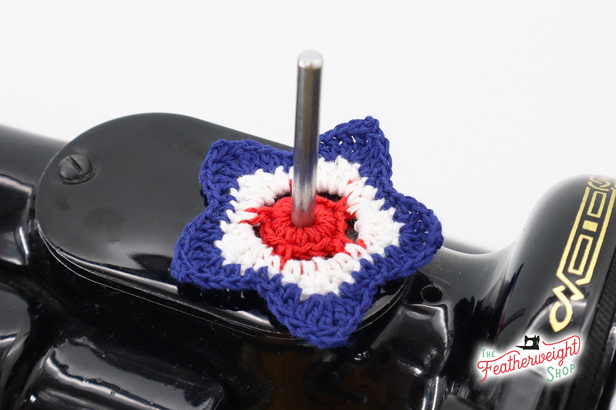 Spool Pin Doily - Americana Star