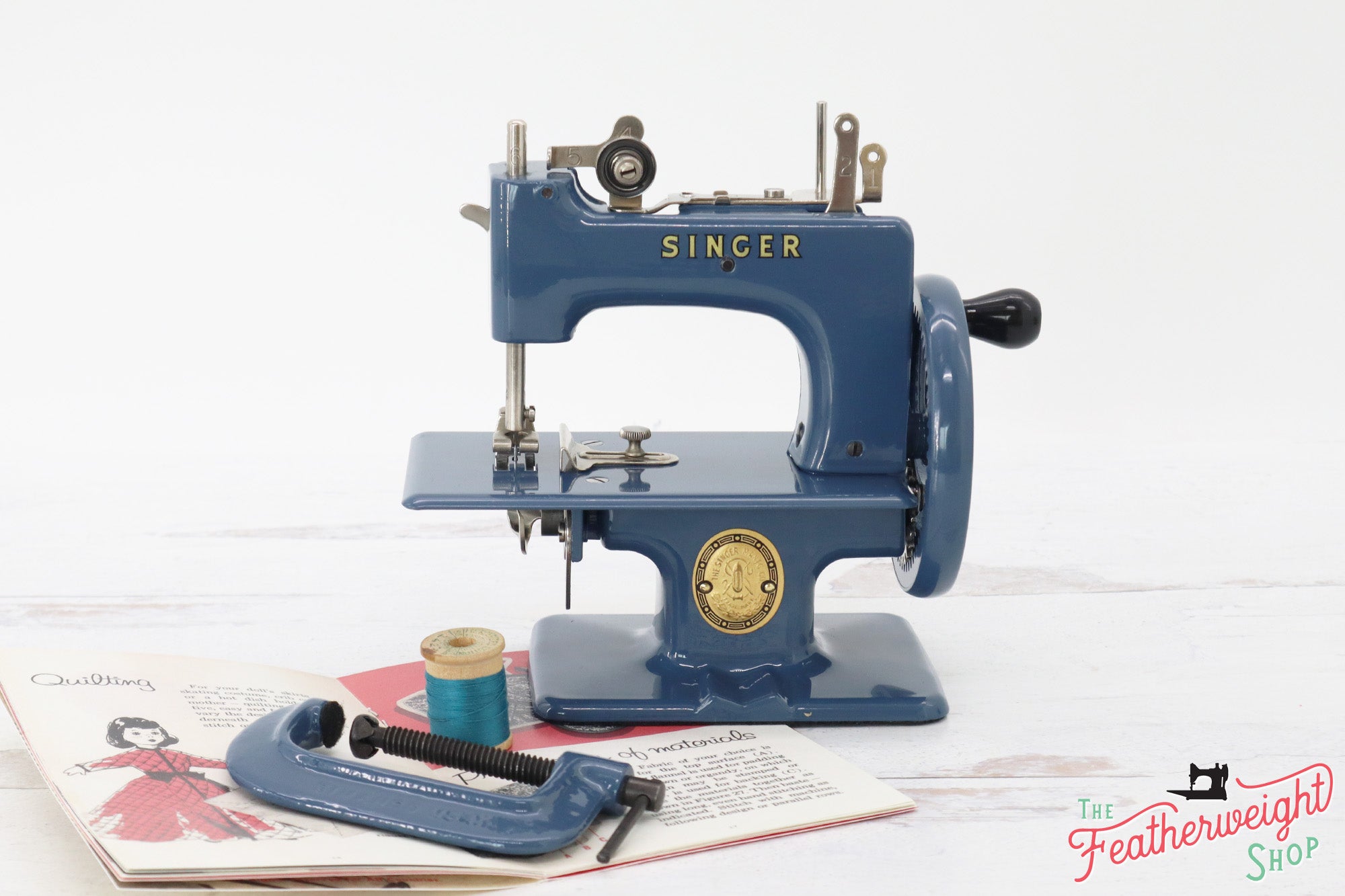 Singer Sewhandy Model 20 - Fully Restored in Denim – The Singer