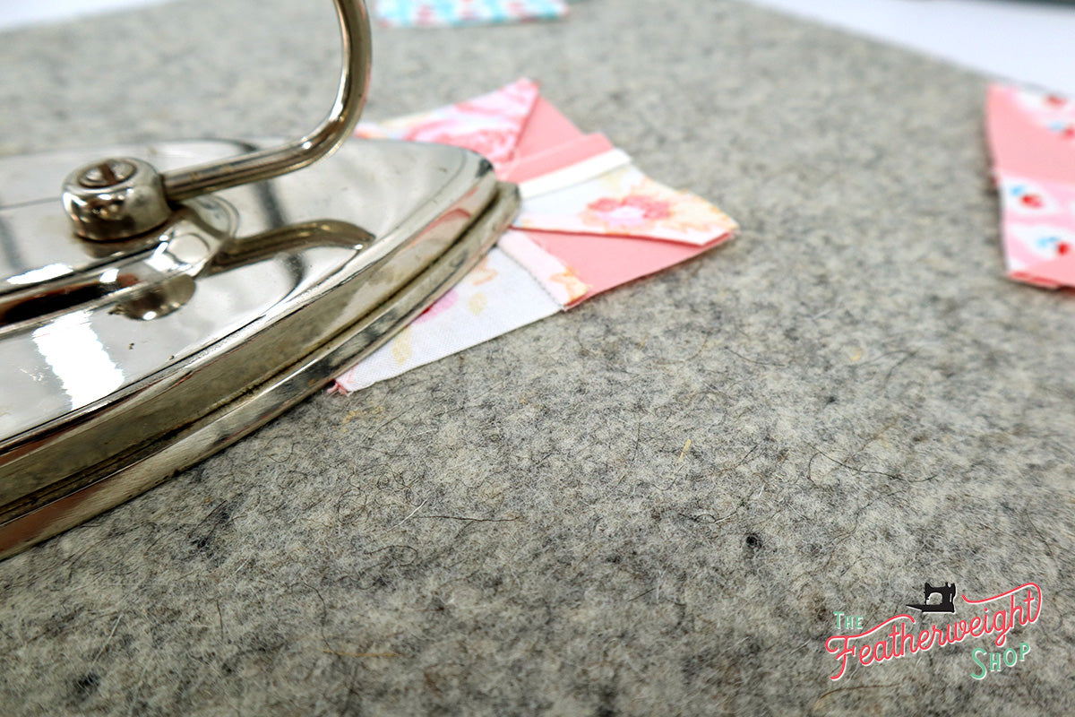 Quilter's Pressing Fleece, 12" x 18" - 100% Wool STANDARD SIZE (New and Improved)