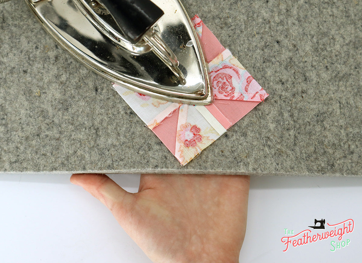 Quilter's Pressing Fleece, 12" x 18" - 100% Wool STANDARD SIZE (New and Improved)