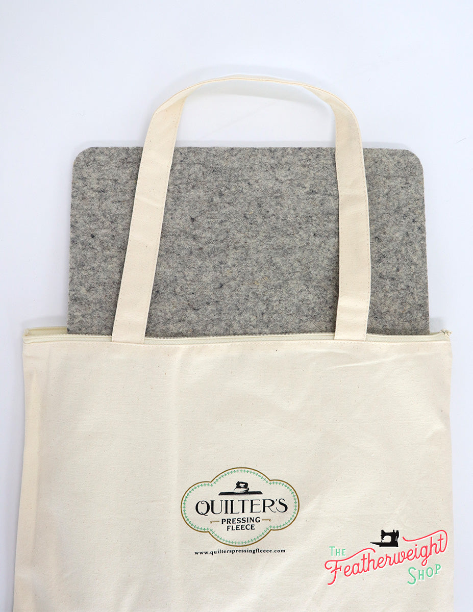 Quilter's Pressing Fleece, 12" x 18" - 100% Wool STANDARD SIZE (New and Improved)