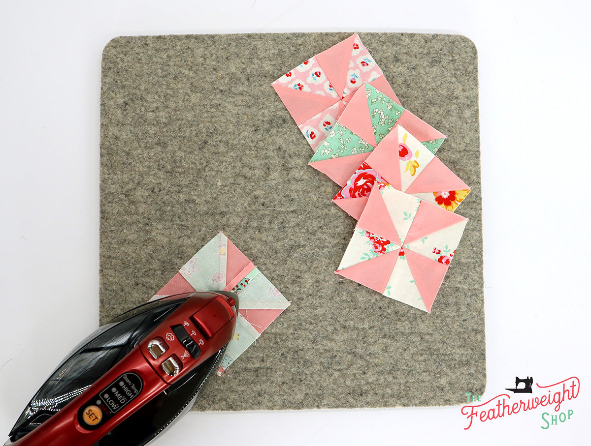 Quilter's Pressing Fleece, 13" x 13" - 100% Wool  SMALL (New and Improved)