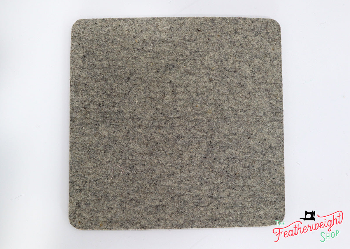 Quilter's Pressing Fleece, 13" x 13" - 100% Wool  SMALL (New and Improved)