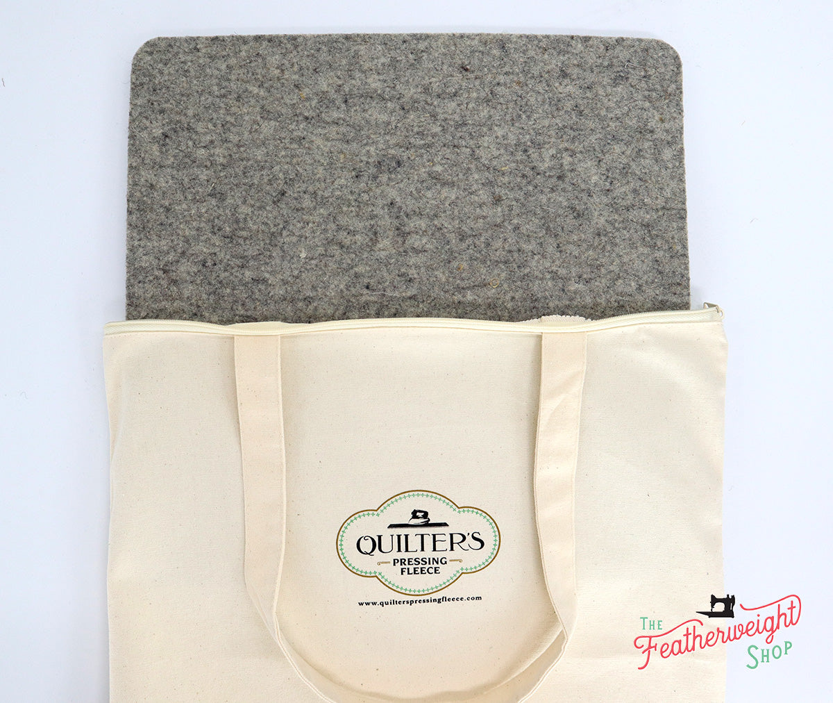 Quilter's Pressing Fleece, 13" x 13" - 100% Wool  SMALL (New and Improved)