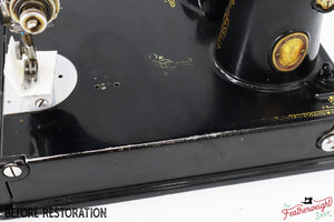 Singer Featherweight 221, Chicago World's Fair, Fully Restored in Gloss Black, AD547*** - RARE