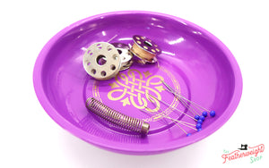 magnetic dish holding sewing items
