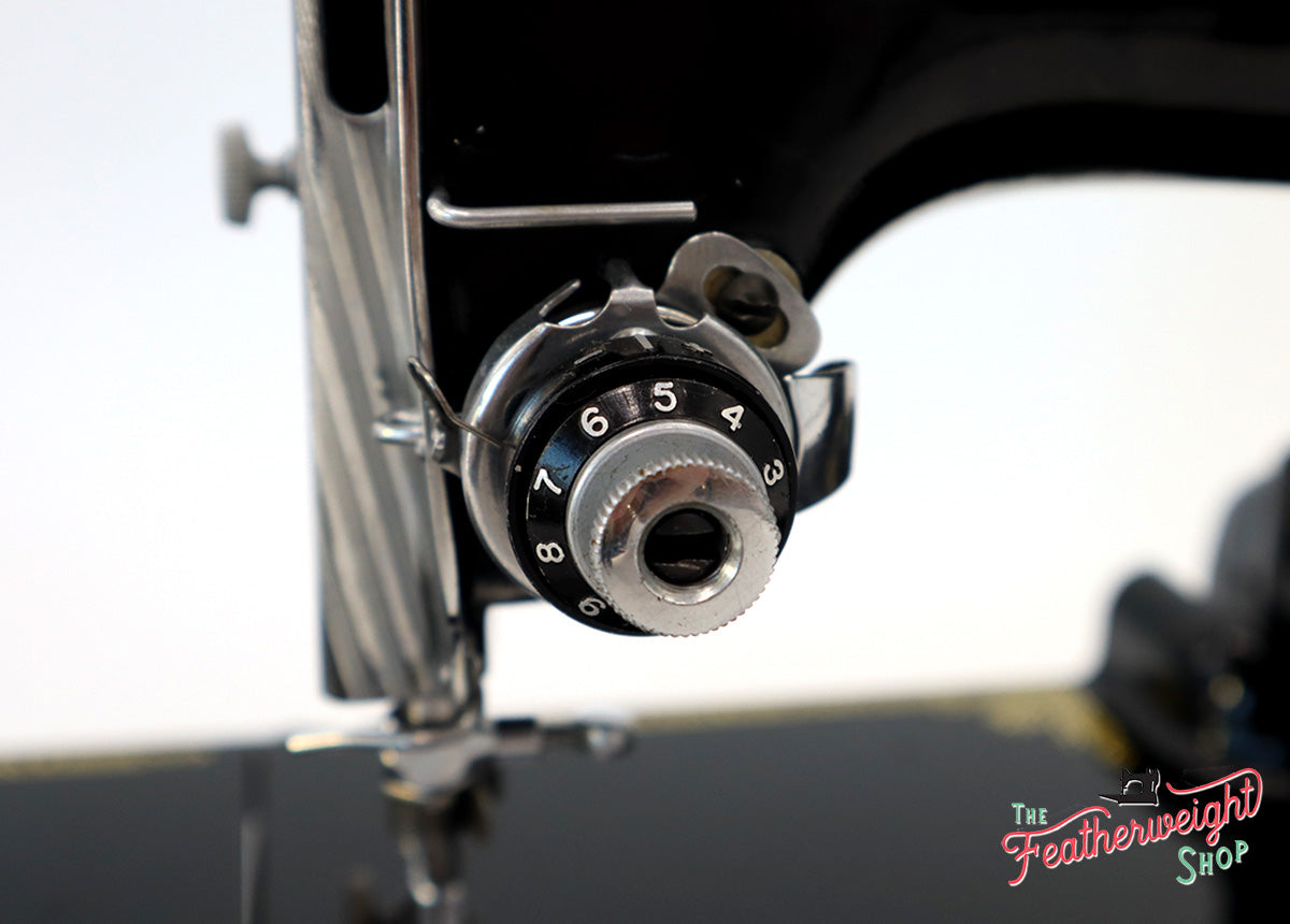 Singer Featherweight 221 Sewing Machine, Centennial: AK579***