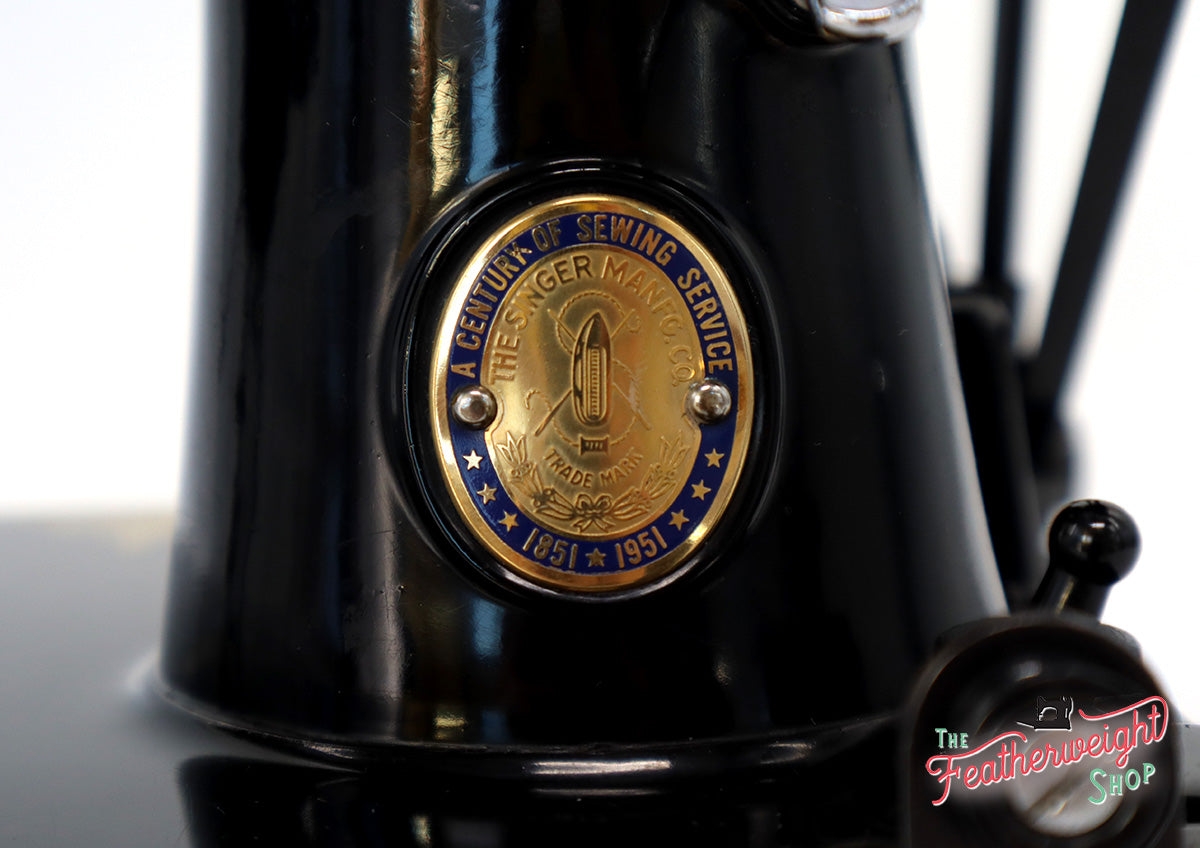 Singer Featherweight 221 Sewing Machine, Centennial: AK579***