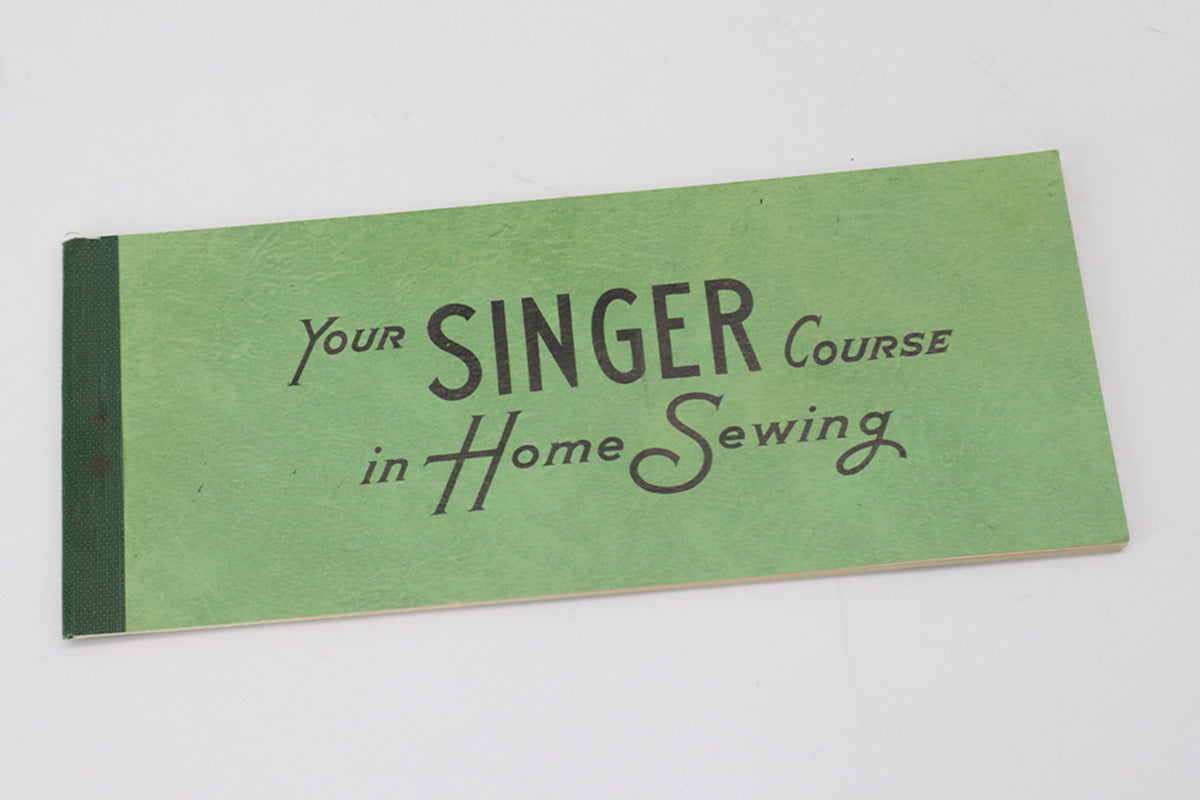 Home Sewing Course Certificate Book, (Vintage Original NOS) - RARE