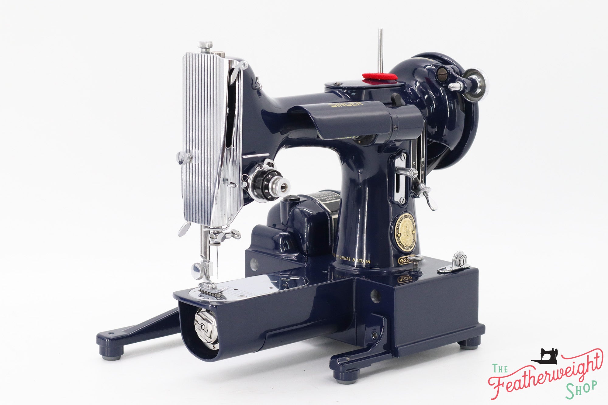 Singer Featherweight 222K Sewing Machine, EJ2680** - Fully Restored in Navy