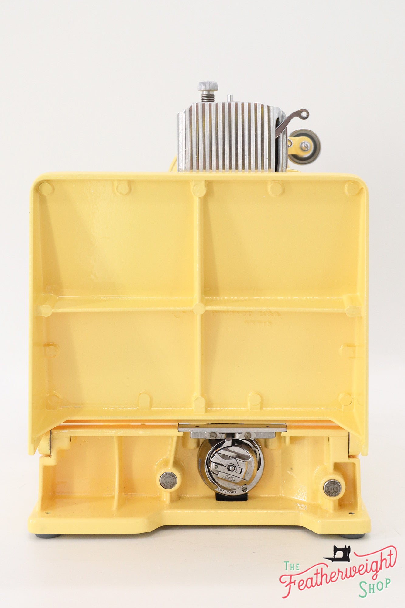 Singer Featherweight 221 Centennial, AJ648*** - Fully Restored in Happy Yellow