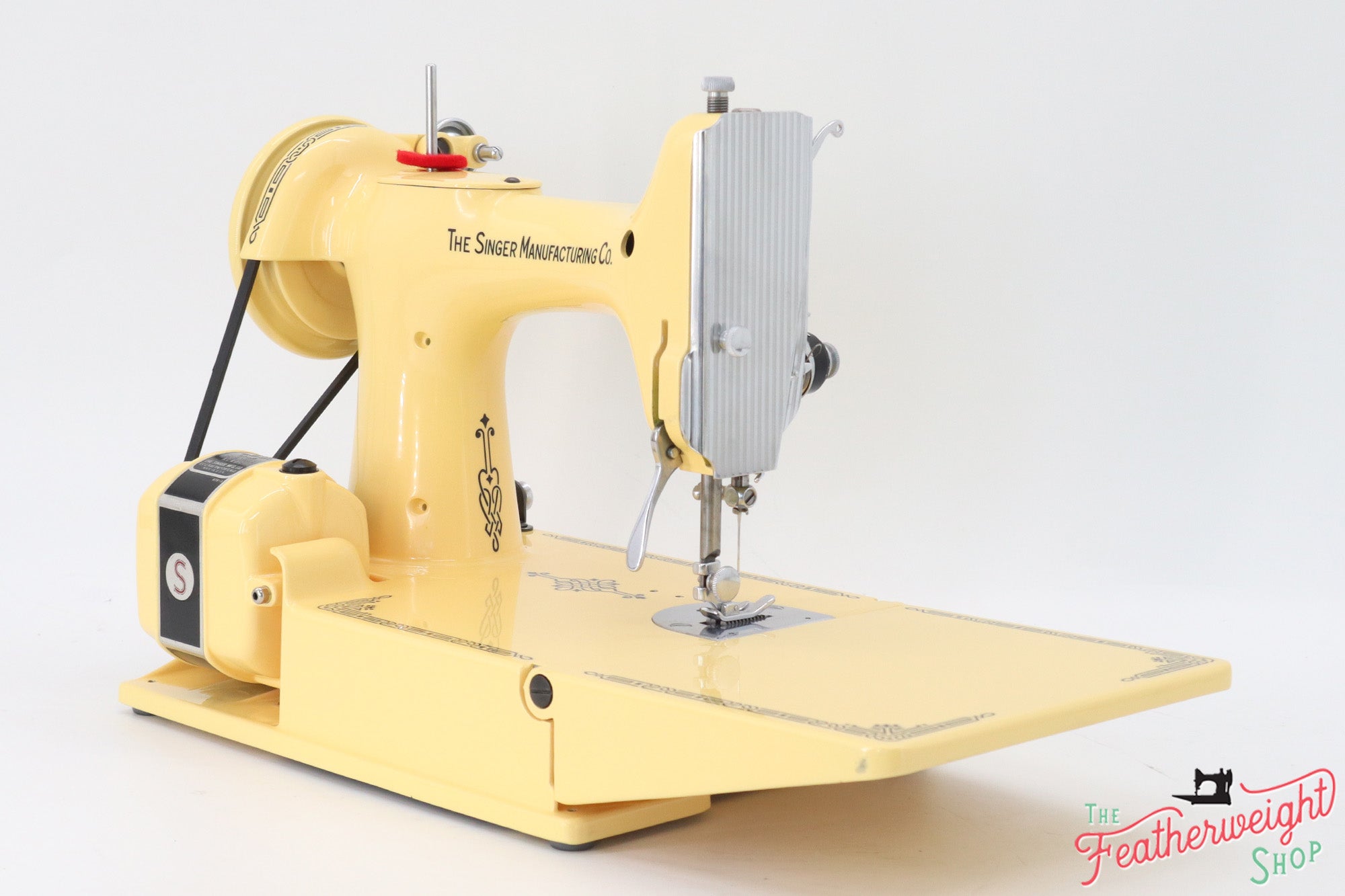 Singer Featherweight 221 Centennial, AJ648*** - Fully Restored in Happy Yellow