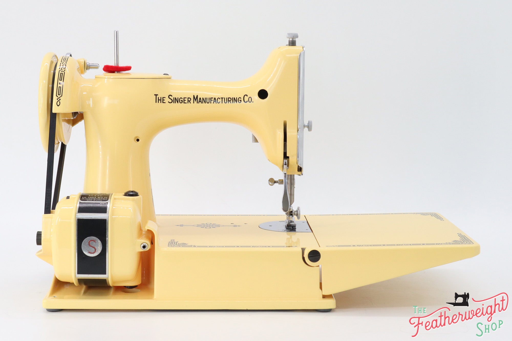 Singer Featherweight 221 Centennial, AJ648*** - Fully Restored in Happy Yellow