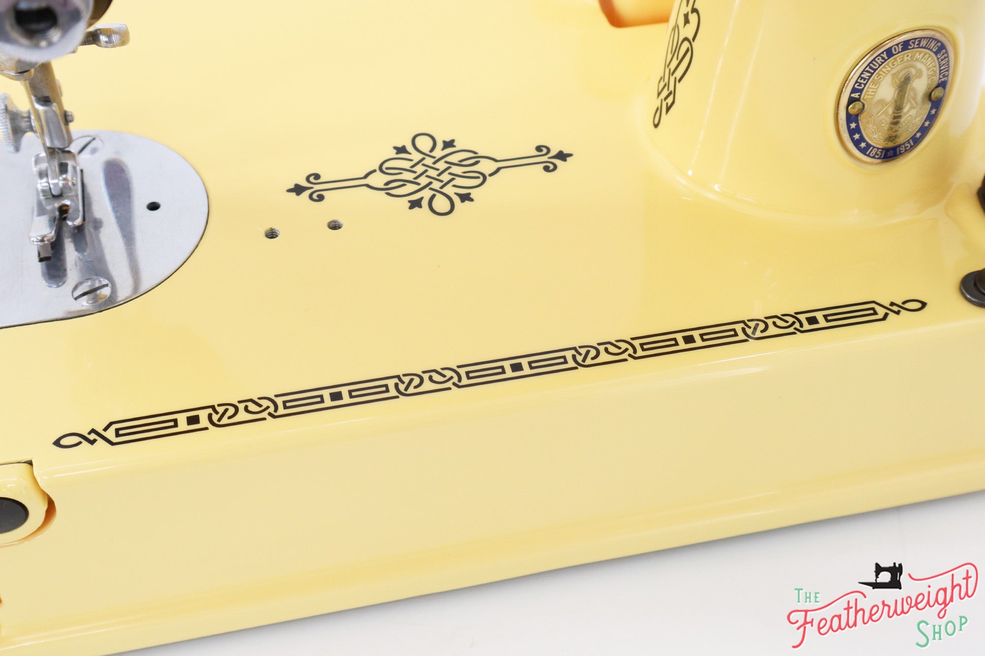 Singer Featherweight 221 Centennial, AJ648*** - Fully Restored in Happy Yellow