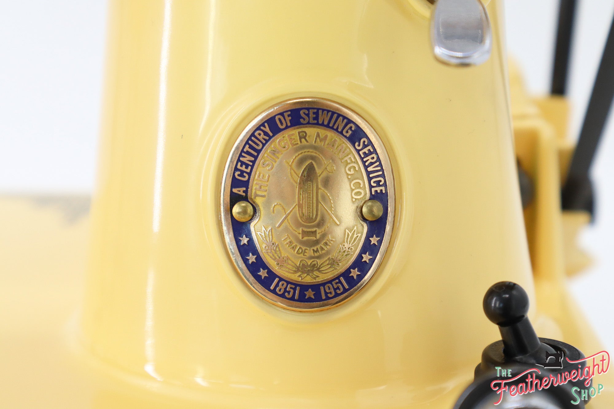 Singer Featherweight 221 Centennial, AJ648*** - Fully Restored in Happy Yellow