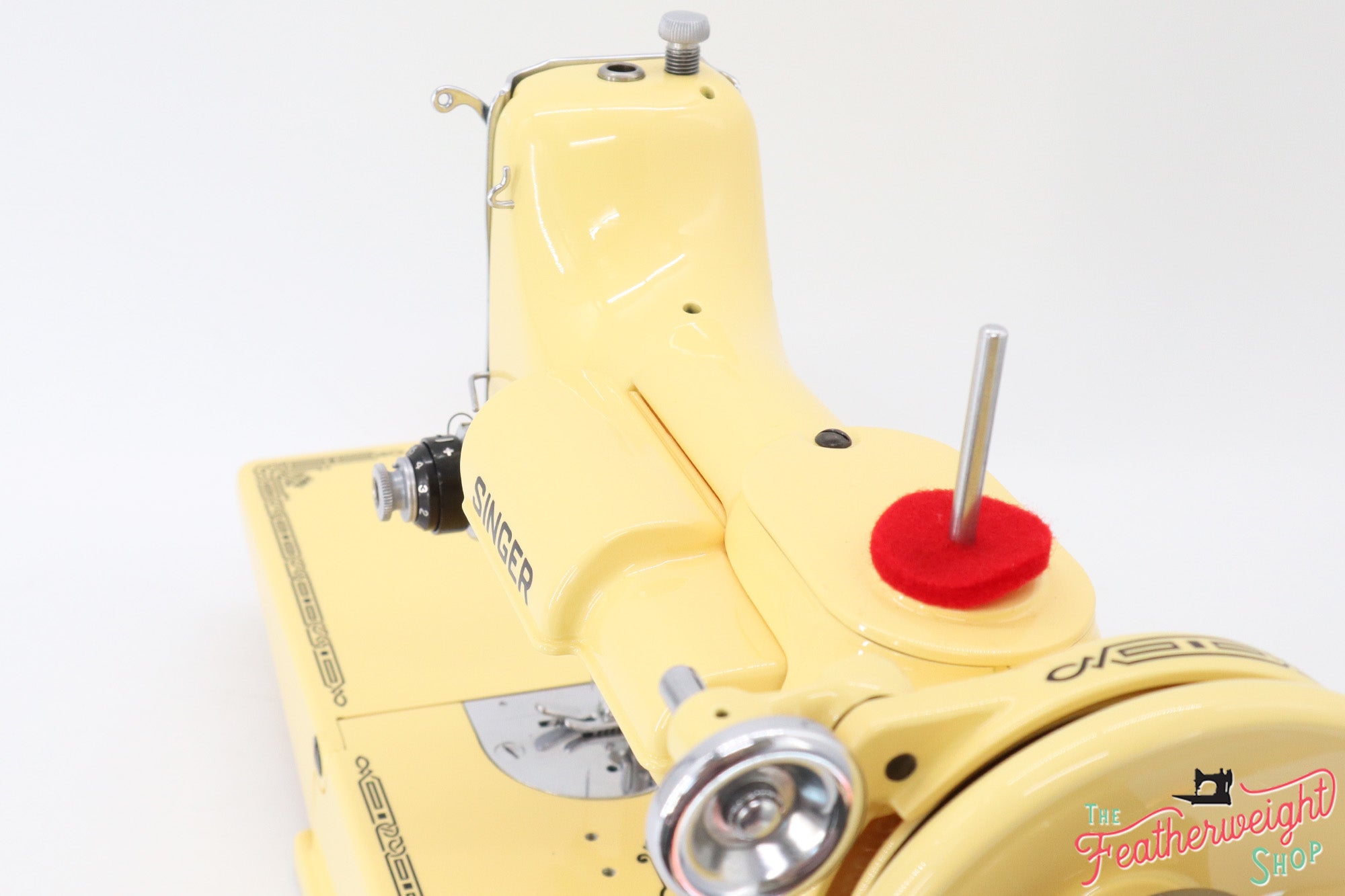 Singer Featherweight 221 Centennial, AJ648*** - Fully Restored in Happy Yellow