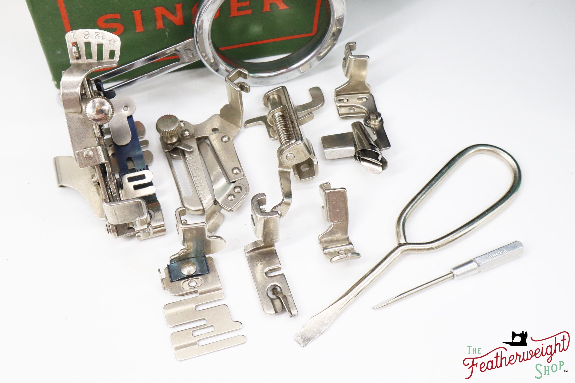 Singer Featherweight 222K - EJ911*** - Fully Restored in Emerald Green