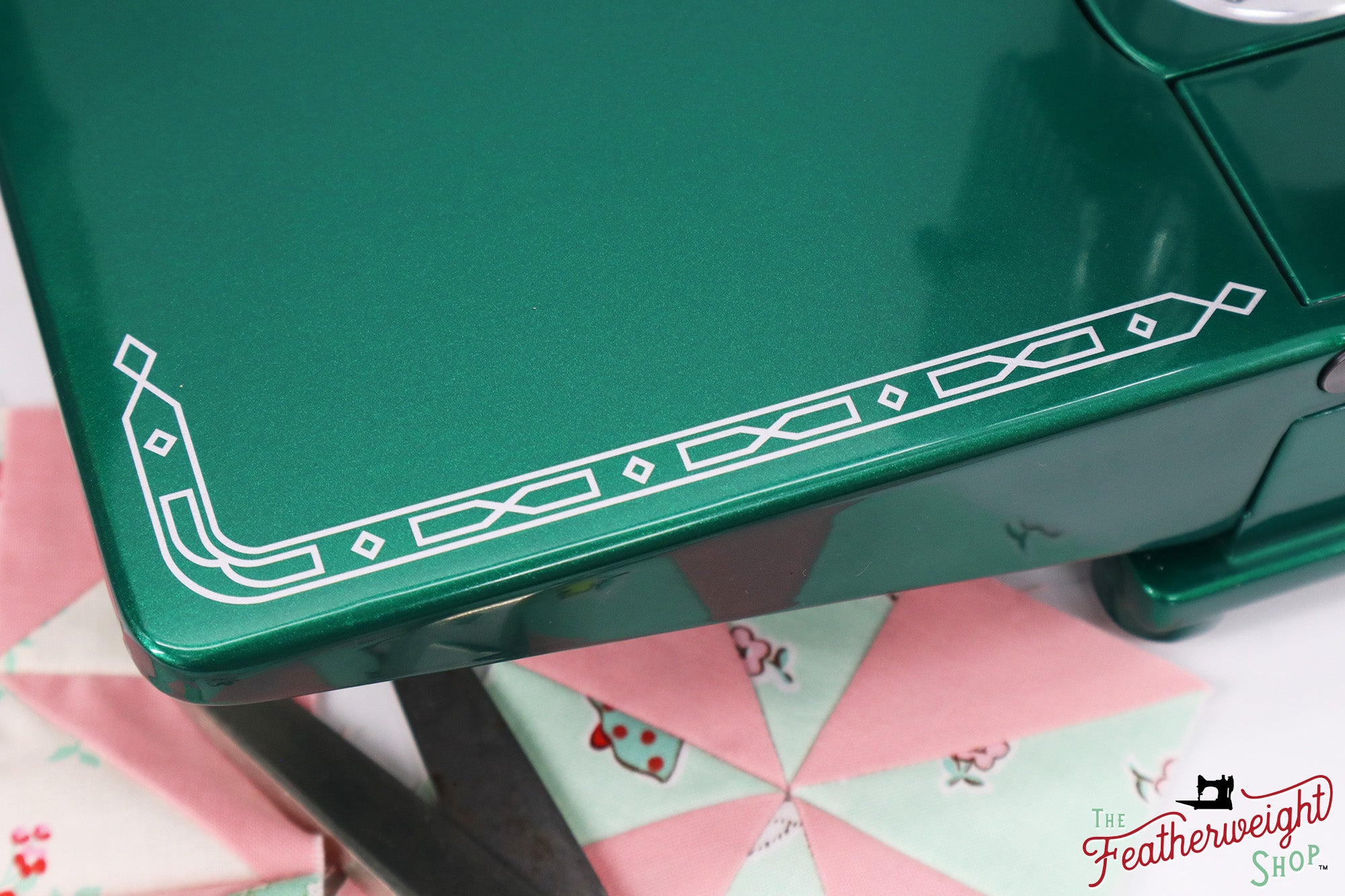 Singer Featherweight 222K - EJ911*** - Fully Restored in Emerald Green