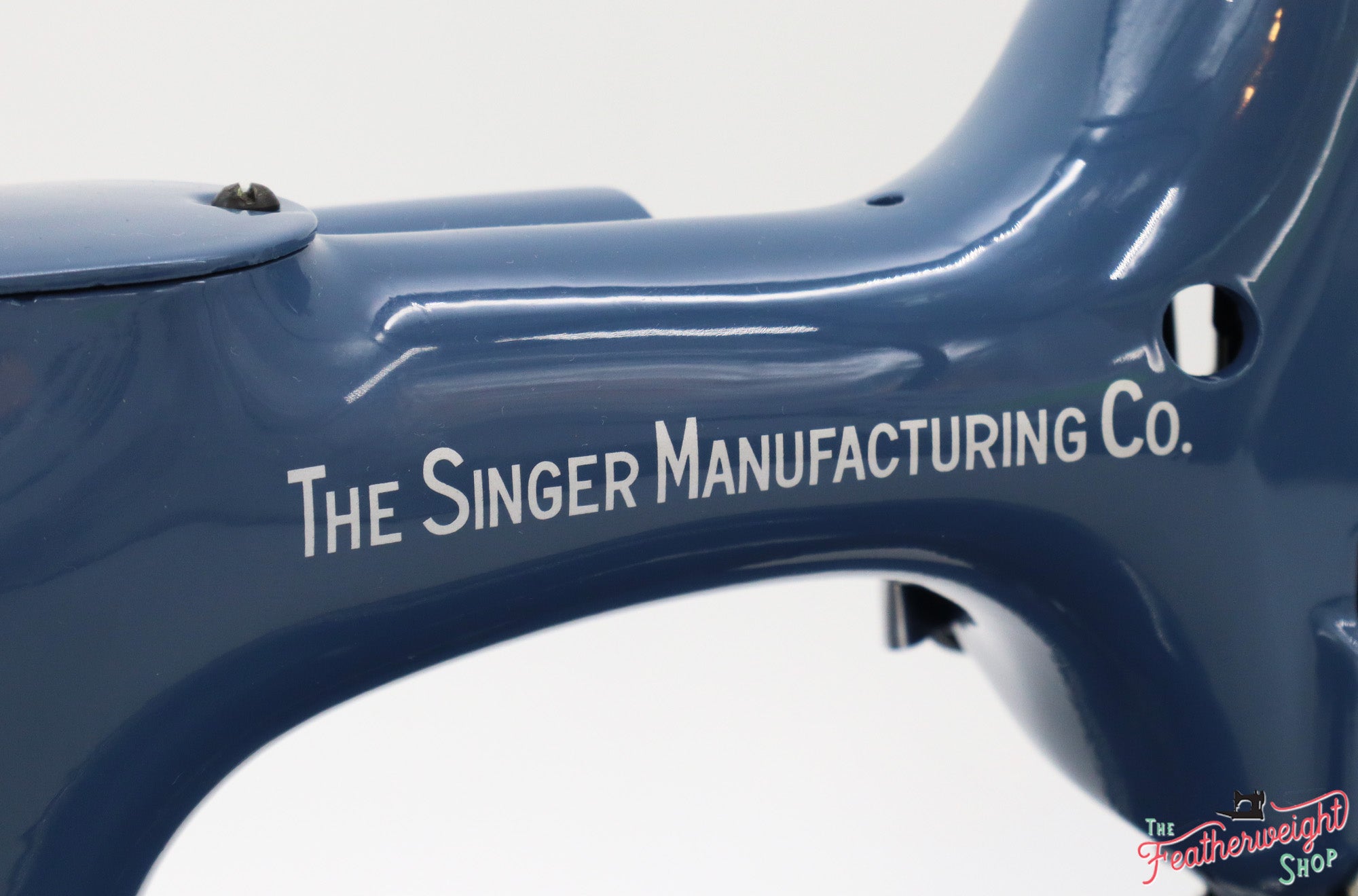 Singer Featherweight 221 Sewing Machine AJ786*** - Fully Restored in Denim