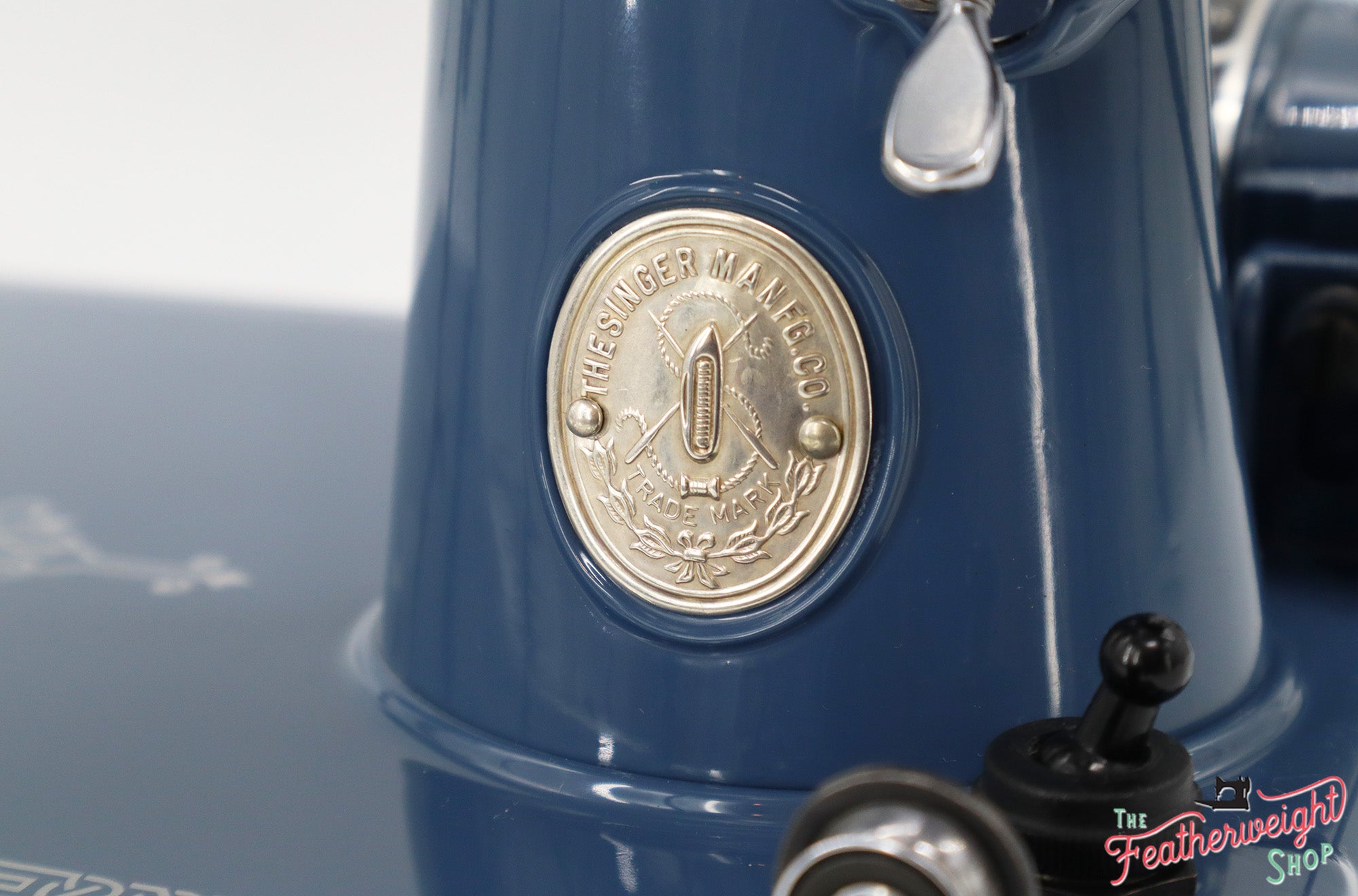 Singer Featherweight 221 Sewing Machine AJ786*** - Fully Restored in Denim