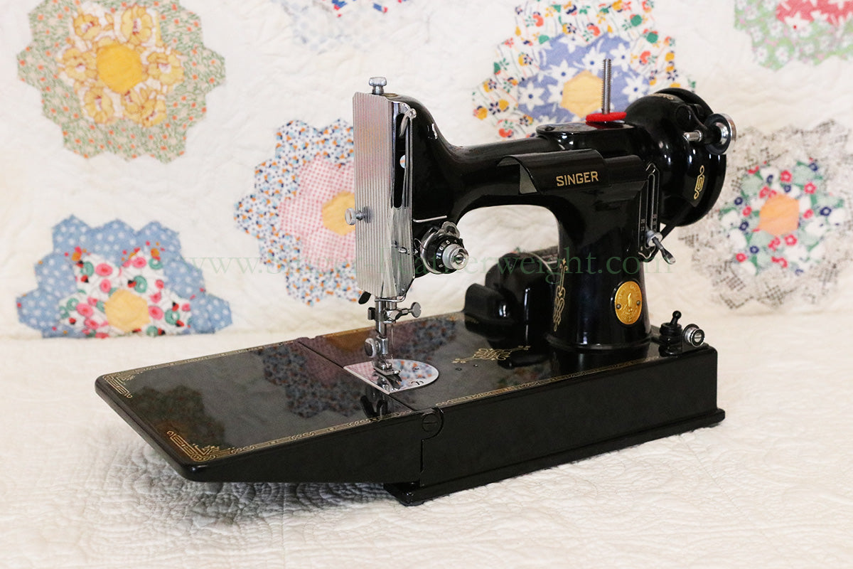 Singer Featherweight 221 Sewing Machine, AJ198***
