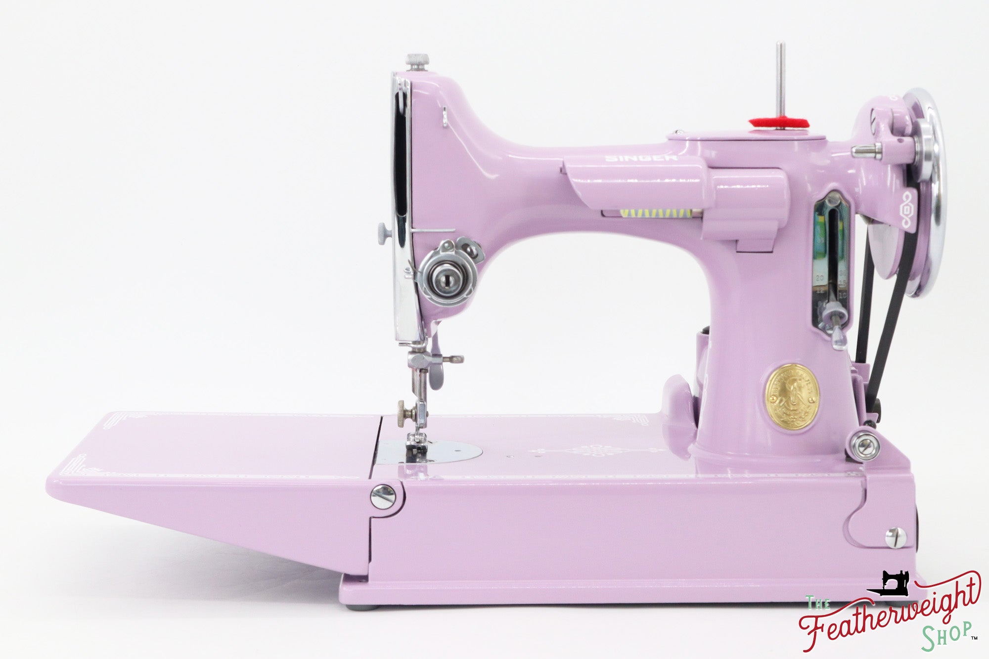 Singer Featherweight 221, AD998*** - Fully Restored in Wisteria