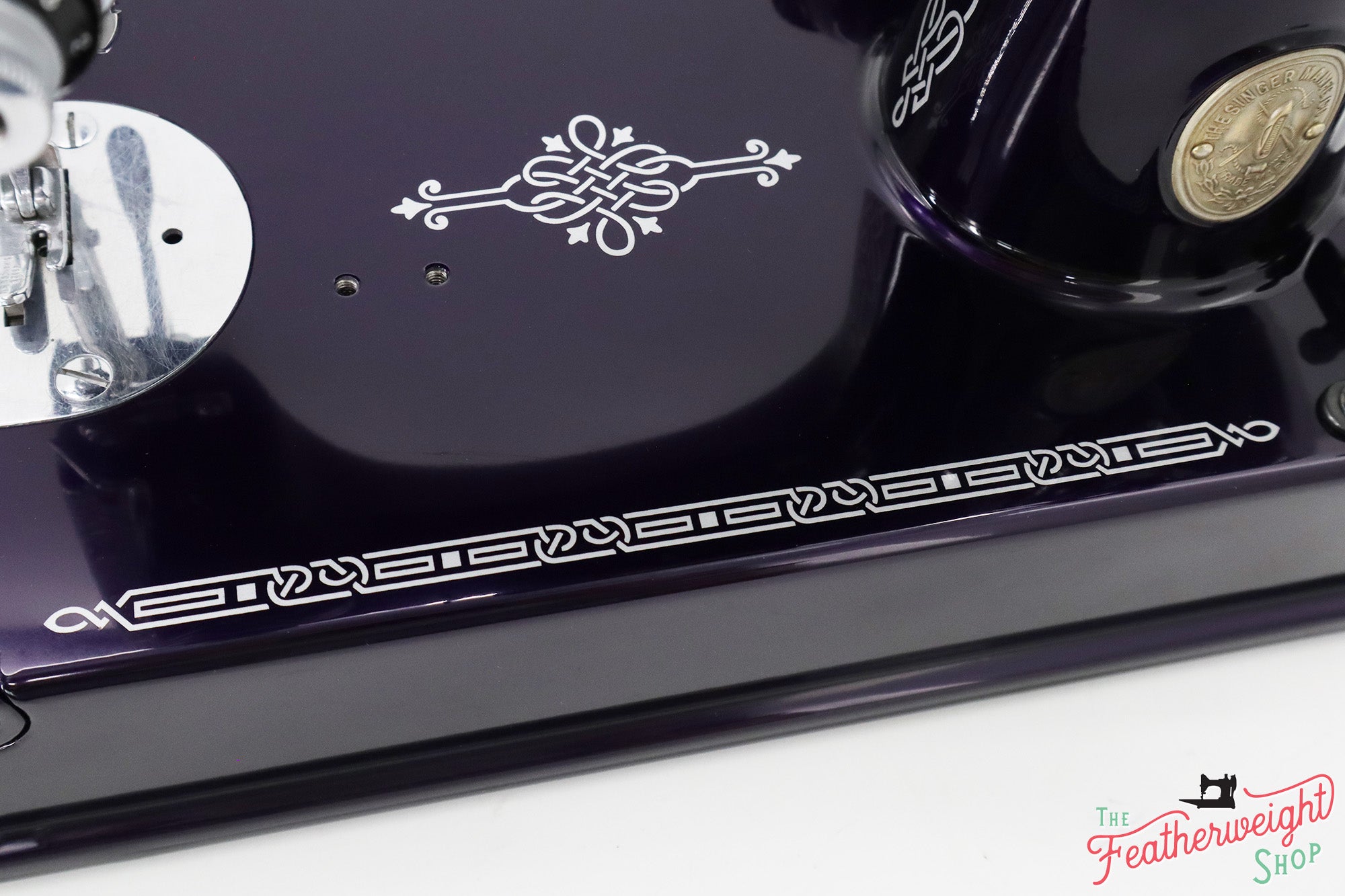 Singer Featherweight 221 AF1708** - Fully Restored in Black Iris