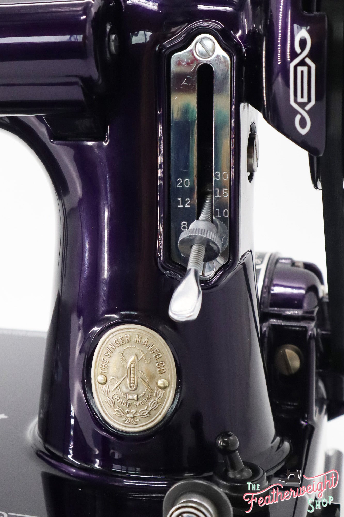 Singer Featherweight 221 AF1708** - Fully Restored in Black Iris