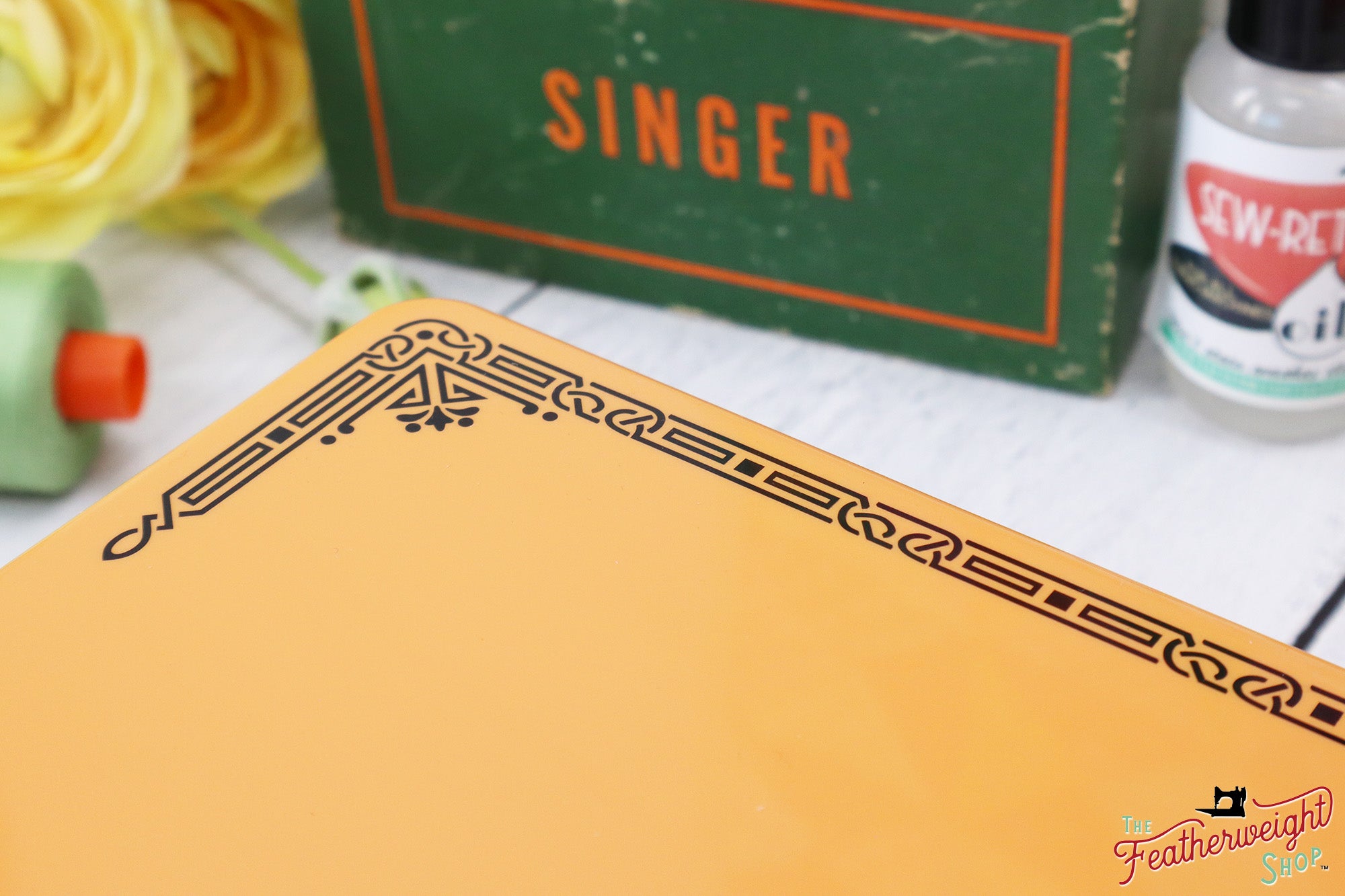 Singer Featherweight 221, AH219*** - Fully Restored in Happy Papaya