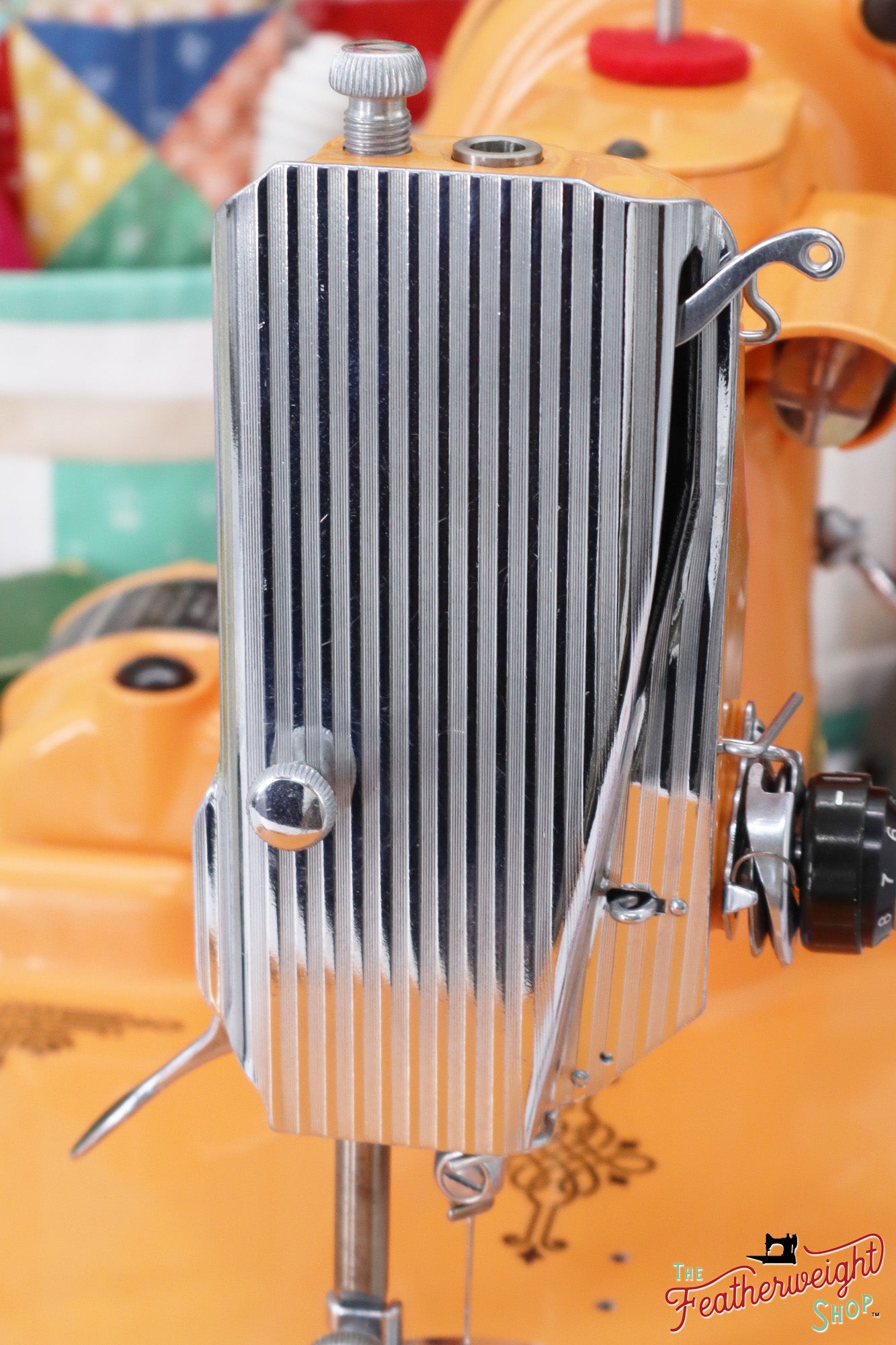 Singer Featherweight 221, AH219*** - Fully Restored in Happy Papaya